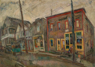 Abraham Manievich - Street in the Bronx.webp