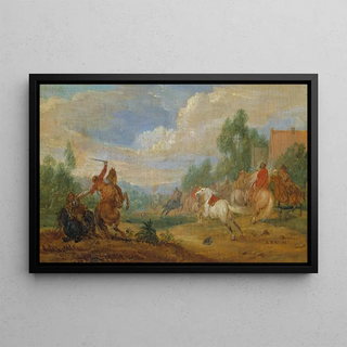 Adam Frans van der Meulen - Cavalry Skirmish.webp