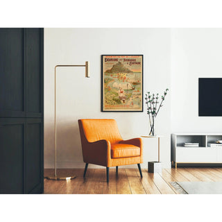 Affiche Mont-Saint-Michel vintage – Excursions en Normandie et Bretagne