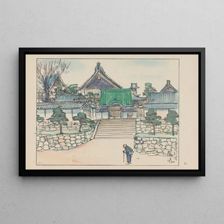 Akamatsu Rinsaku - Tsumura betsuin the agency of Nishihonganji.webp