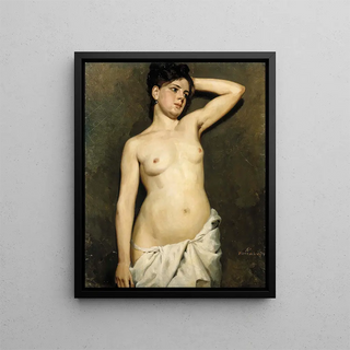 Albert Edelfelt - Female Nude Study.webp
