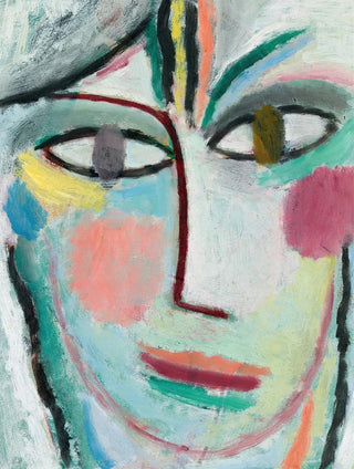 Alexej von Jawlensky - Head Of A Woman Femina.webp