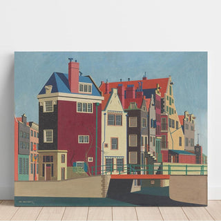 Amsterdam, Rokin - Carl Grossberg | Reproduction Tableau Décoration murale affiche copie