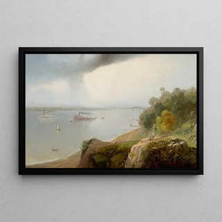 Andrew Melrose - A View of New York from Castle Point Hoboken.webp