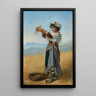 Anton Romako - The Corn Gatherer.webp