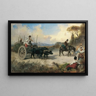 Anton Romako - The watering place.webp