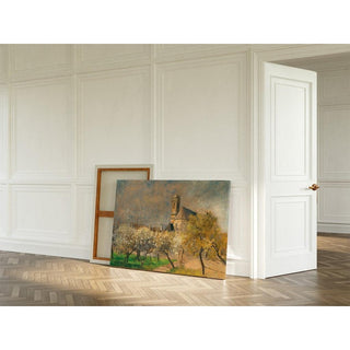 Arbres en fleurs à Langenzersdorf - Marie Egner | Reproduction Tableau Décoration murale affiche copie