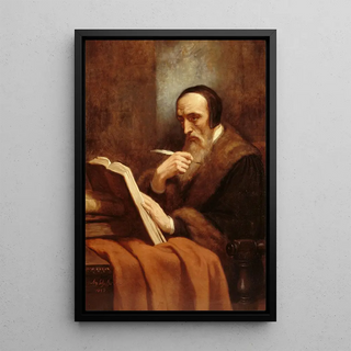 Ary Scheffer - Portrait de Calvin.webp