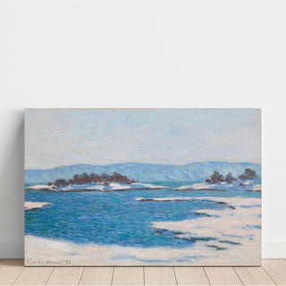 Au Bord du Fjord de Christiania - Claude Monet | Reproduction Tableau Décoration murale affiche copie