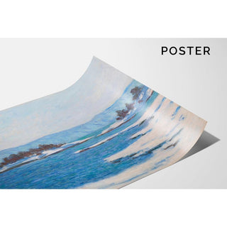 Au Bord du Fjord de Christiania - Claude Monet | Reproduction Tableau Décoration murale affiche copie