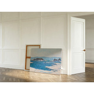 Au Bord du Fjord de Christiania - Claude Monet | Reproduction Tableau Décoration murale affiche copie