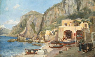 Augustus Tulk - The Beach at Capri.webp