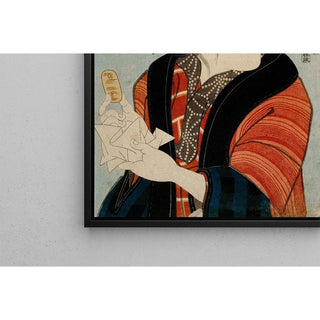 Bandō Shūka as Hashimotoya Shiraito - Utagawa Kuniyoshi | Reproduction Tableau Décoration murale affiche copie