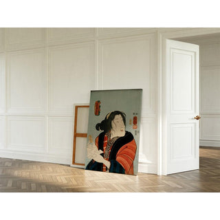 Bandō Shūka as Hashimotoya Shiraito - Utagawa Kuniyoshi | Reproduction Tableau Décoration murale affiche copie