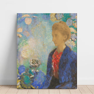 Baronne de Domecy - Odilon Redon | Reproduction Tableau Décoration murale affiche copie