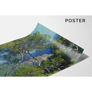 Bordighera - Claude Monet | Reproduction Tableau Décoration murale affiche copie