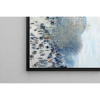 Boulevard des Capucines de Claude Monet | Reproduction Tableau Décoration murale affiche copie