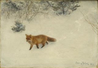 Bruno Liljefors - The Fox.webp