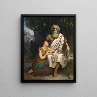 Camille Flix Bellanger - Oedipus And Antigone.webp