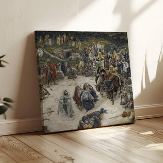 Ce que Notre Seigneur voyait depuis la croix - James Tissot | Reproduction Tableau Décoration murale affiche copie