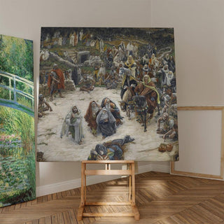 Ce que Notre Seigneur voyait depuis la croix - James Tissot | Reproduction Tableau Décoration murale affiche copie