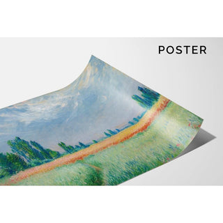 Champ de Blé - Claude Monet | Reproduction Tableau Décoration murale affiche copie