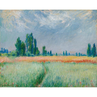 Champ de Blé - Claude Monet | Reproduction Tableau Décoration murale affiche copie