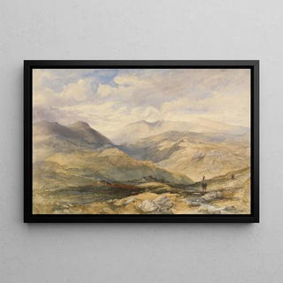 Charles Bentley - Highland Landscape with Figures.webp