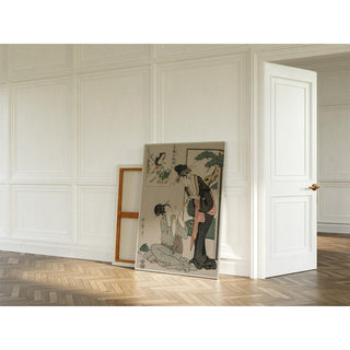 Chushingura - Act V of The Storehouse of Loyalty - Kitagawa Utamaro | Reproduction Tableau Décoration murale affiche copie