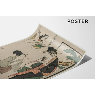 Chushingura - Act V of The Storehouse of Loyalty - Kitagawa Utamaro | Reproduction Tableau Décoration murale affiche copie