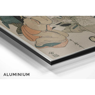 Chushingura, Acte I de L'entrepôt de la loyauté - Kitagawa Utamaro | Reproduction Tableau Décoration murale affiche copie