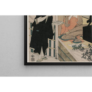 Chushingura, Acte IX de L'entrepôt de la loyauté - Kitagawa Utamaro | Reproduction Tableau Décoration murale affiche copie