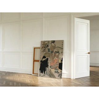 Chushingura, Acte IX de L'entrepôt de la loyauté - Kitagawa Utamaro | Reproduction Tableau Décoration murale affiche copie