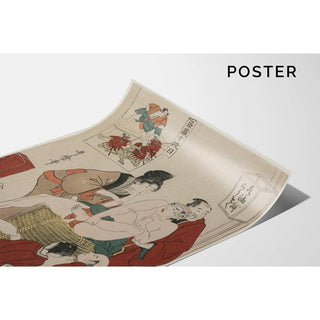Chushingura - Acte X du Trésor de la Loyauté - Kitagawa Utamaro | Reproduction Tableau Décoration murale affiche copie