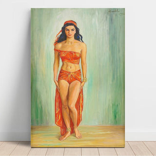 Cissi Olsson dans le rôle d'Anitra dans Peer Gynt - Nils Dardel | Reproduction Tableau Décoration murale affiche copie