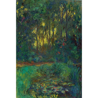 Coin du bassin aux nymphéas - Claude Monet | Reproduction Tableau Décoration murale affiche copie