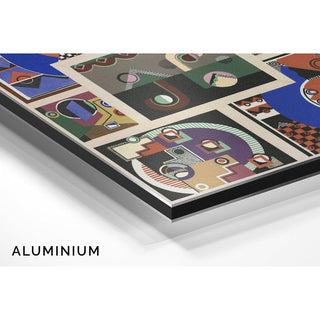 Collection Décors et Couleurs Pl.02 - Georges Valmier | Reproduction Tableau Décoration murale affiche copie