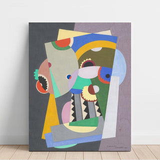 Composition - Georges Valmier | Reproduction Tableau Décoration murale affiche copie