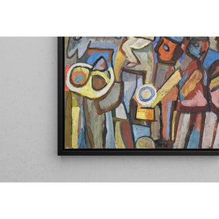 Composition avec défilé - Sasza Blonder | Reproduction Tableau Décoration murale affiche copie