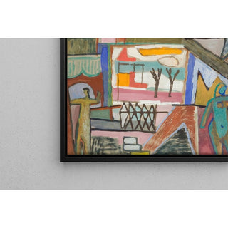 Composition avec l'inscription 'WEGIELD’ - Sasza Blonder | Reproduction Tableau Décoration murale affiche copie