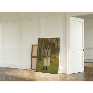 Cueillette de marguerites - Paul Fischer | Reproduction Tableau Décoration murale affiche copie