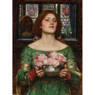 Cueillez les boutons de rose tant que vous le pouvez - John William Waterhouse | Reproduction Tableau Décoration murale affiche copie