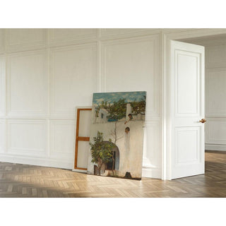 Dame au balcon, Capri - John William Waterhouse | Reproduction Tableau Décoration murale affiche copie