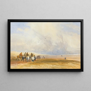 David Cox - Ulverstone Sands Cumbria.webp