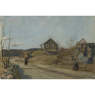 De Vestre Aker - Edvard Munch | Reproduction Tableau Décoration murale affiche copie