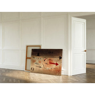 Dix-sept, Fou - Paul Klee | Reproduction Tableau Décoration murale affiche copie