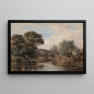 Edward William Cooke - Godstow Bridge near Oxford.webp