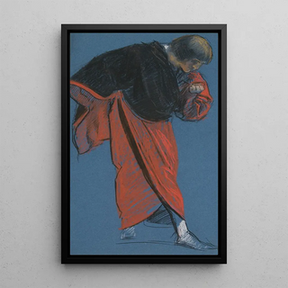 Edwin Austin Abbey - Figure study for Measure for Measure II.webp