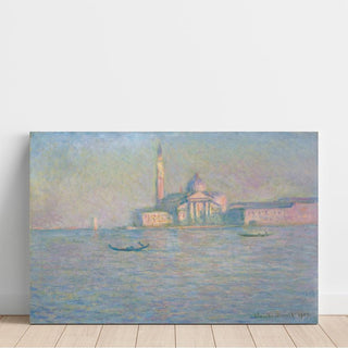 Église de San Giorgio Maggiore, Venise - Claude Monet | Reproduction Tableau Décoration murale affiche copie