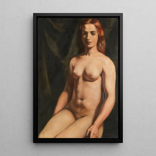 Emile Bernard - Seated nude.webp